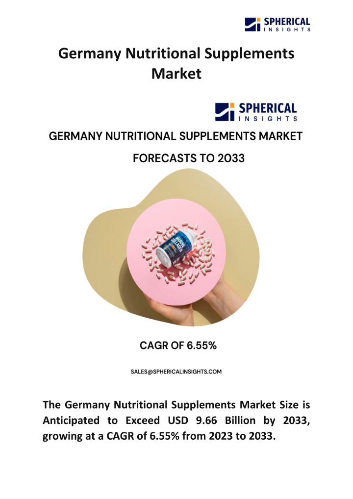 germany nutritional supplements market n.w