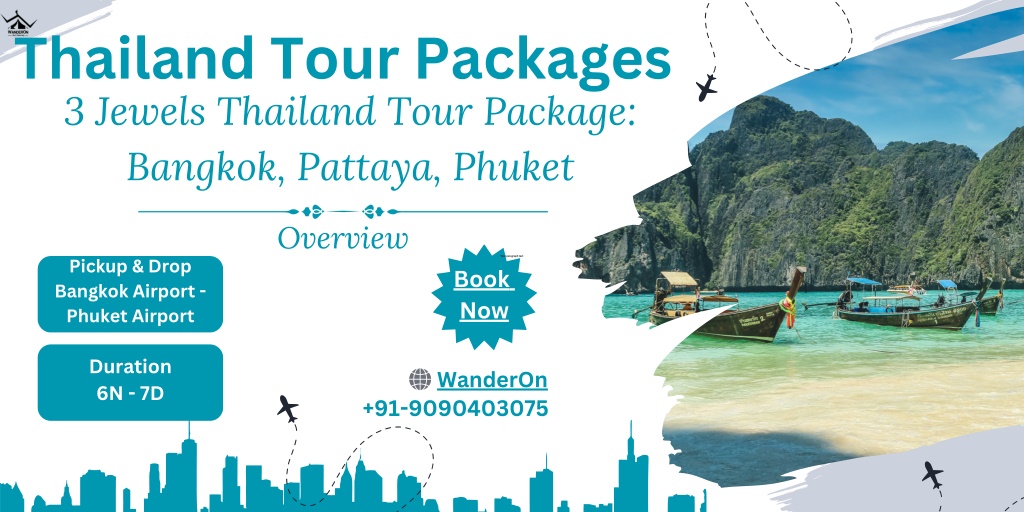 thailand tour packages 3 jewels thailand tour l.w