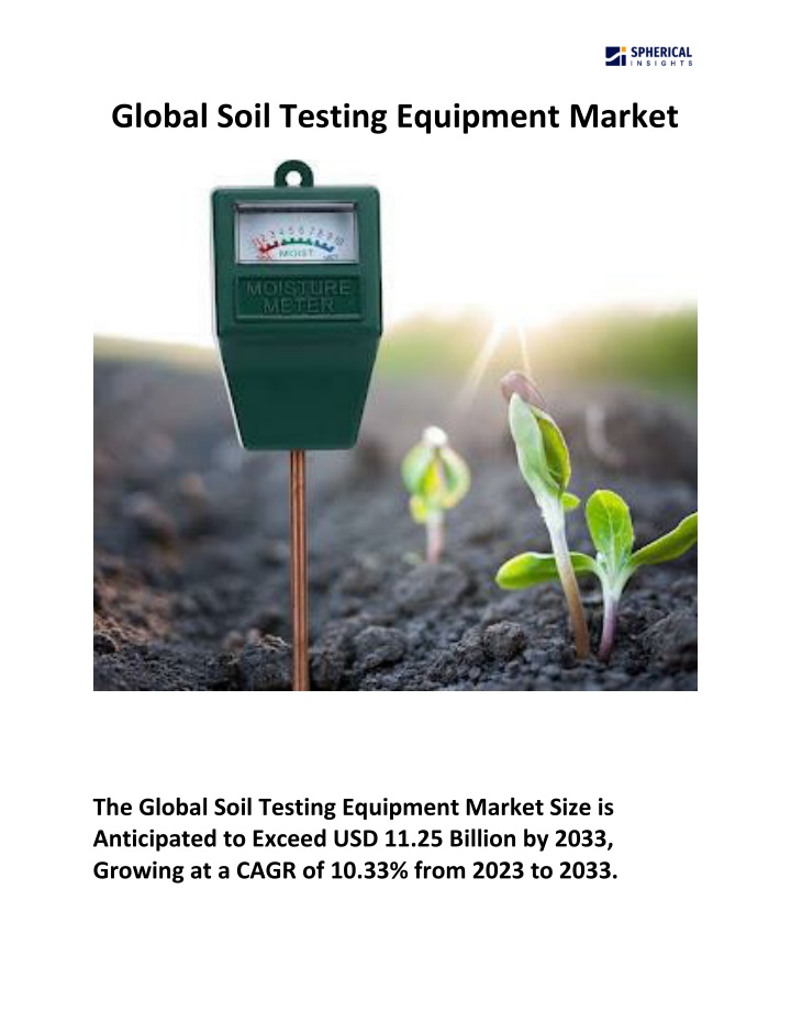 global soil testing equipment market n.w