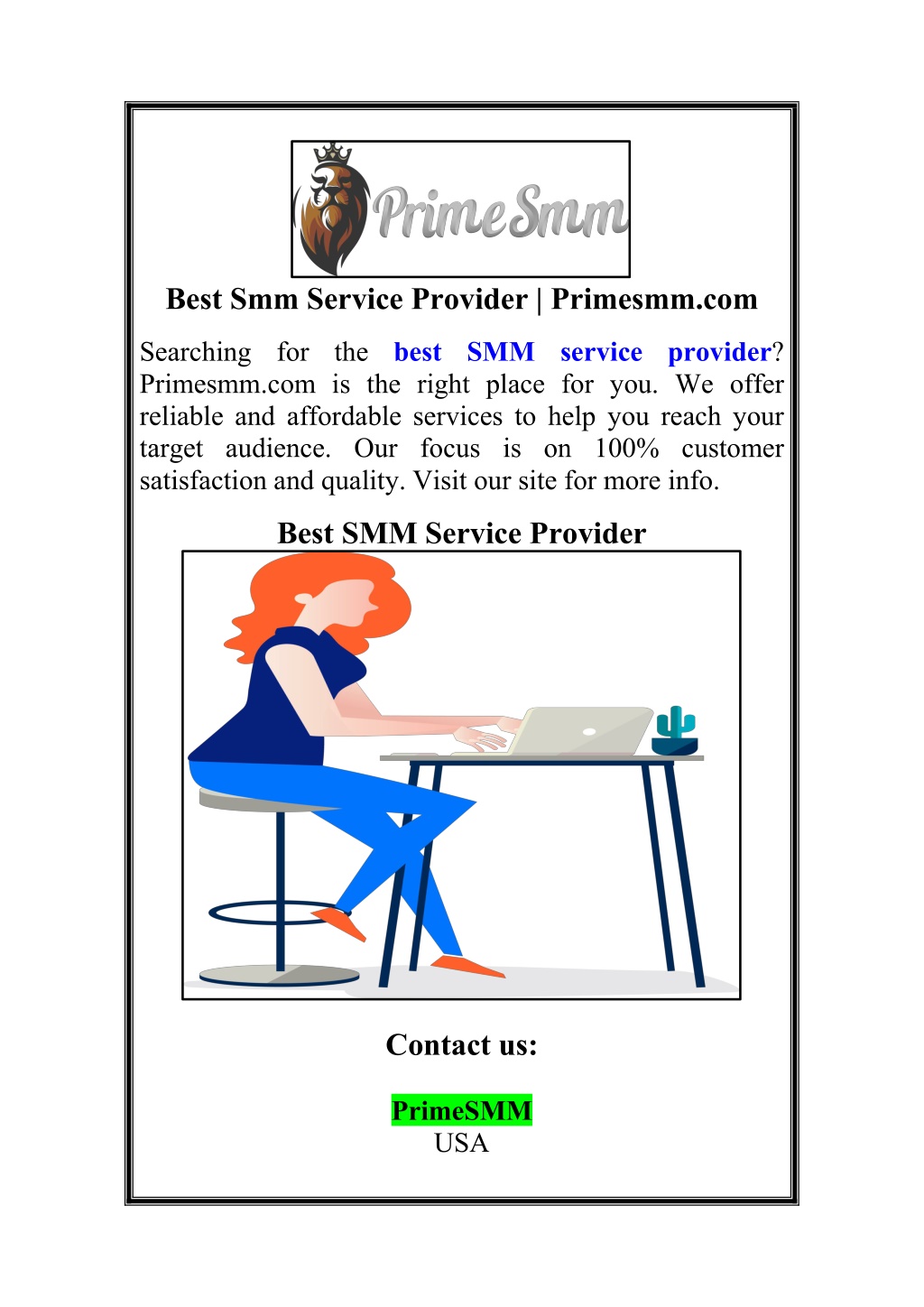 best smm service provider primesmm com l.w