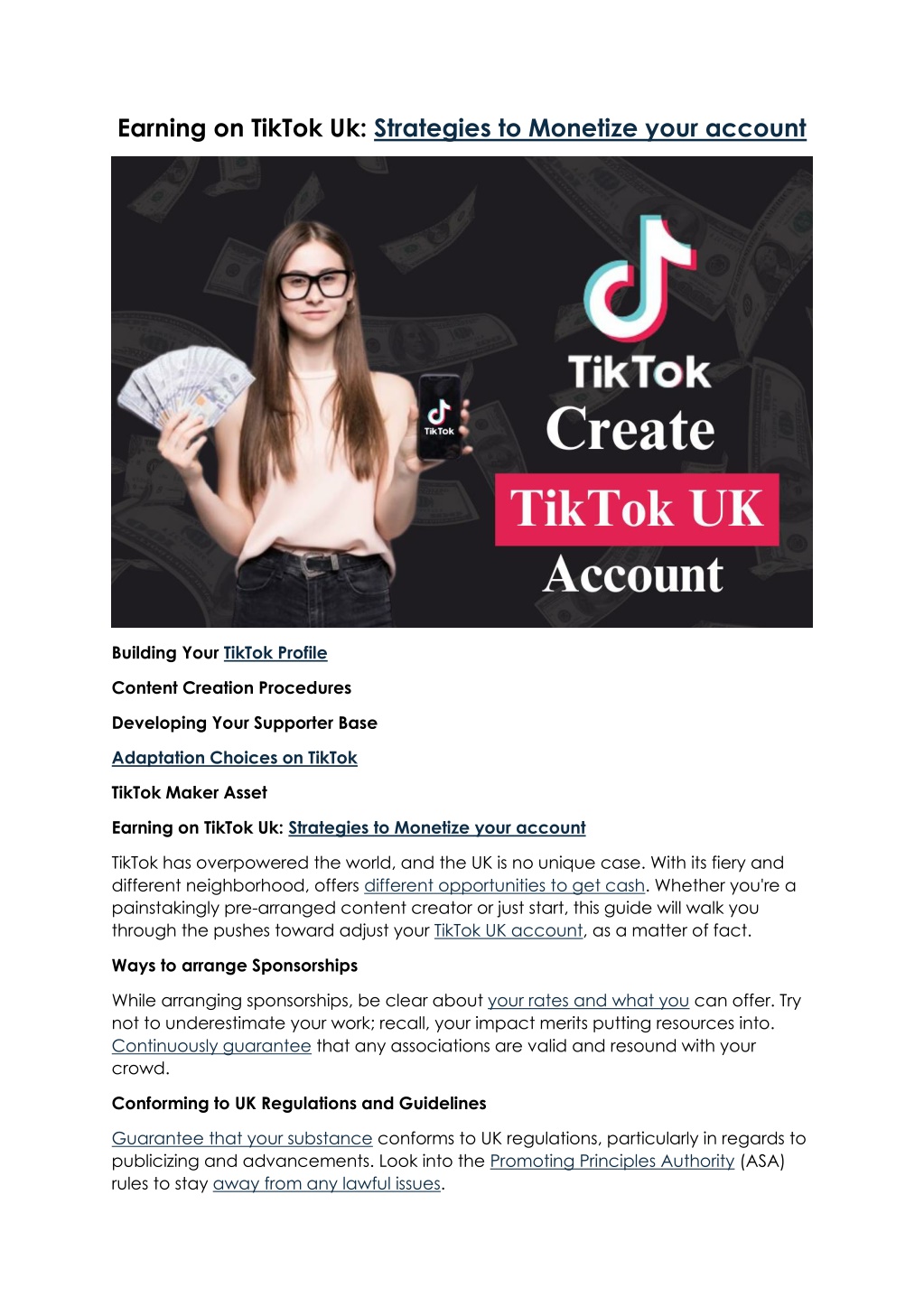 earning on tiktok uk strategies to monetize your l.w