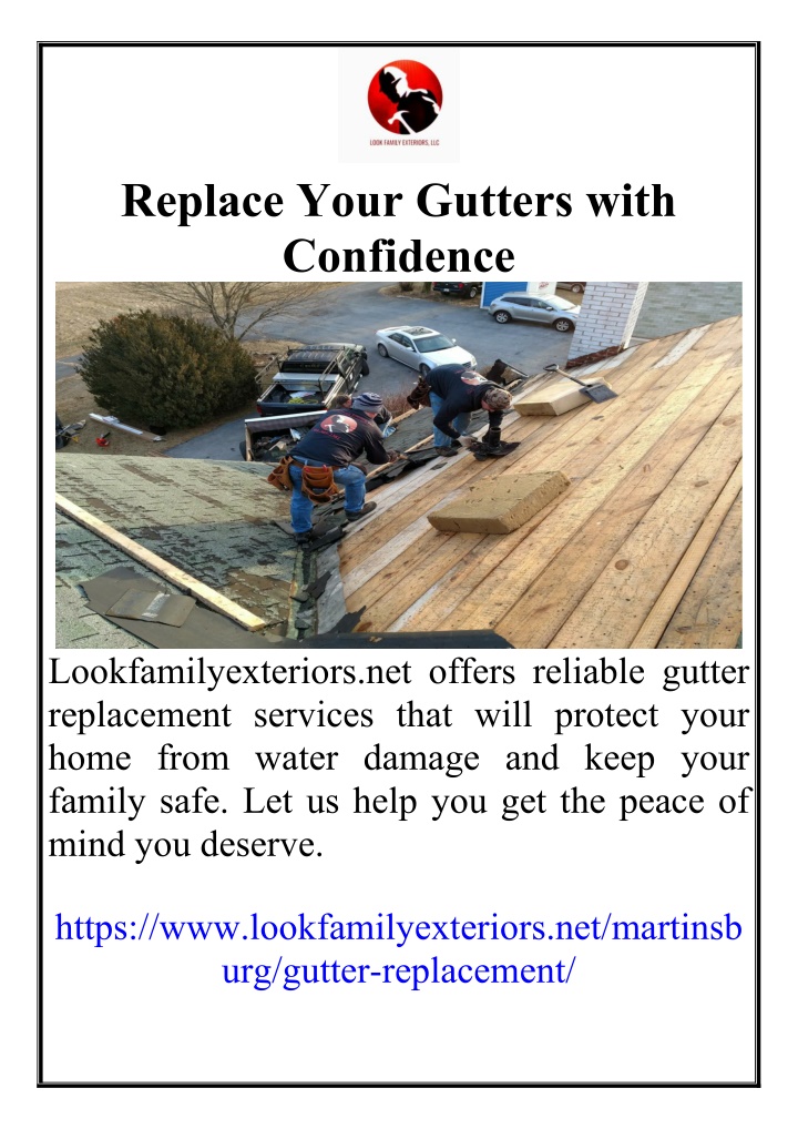 replace your gutters with confidence n.w