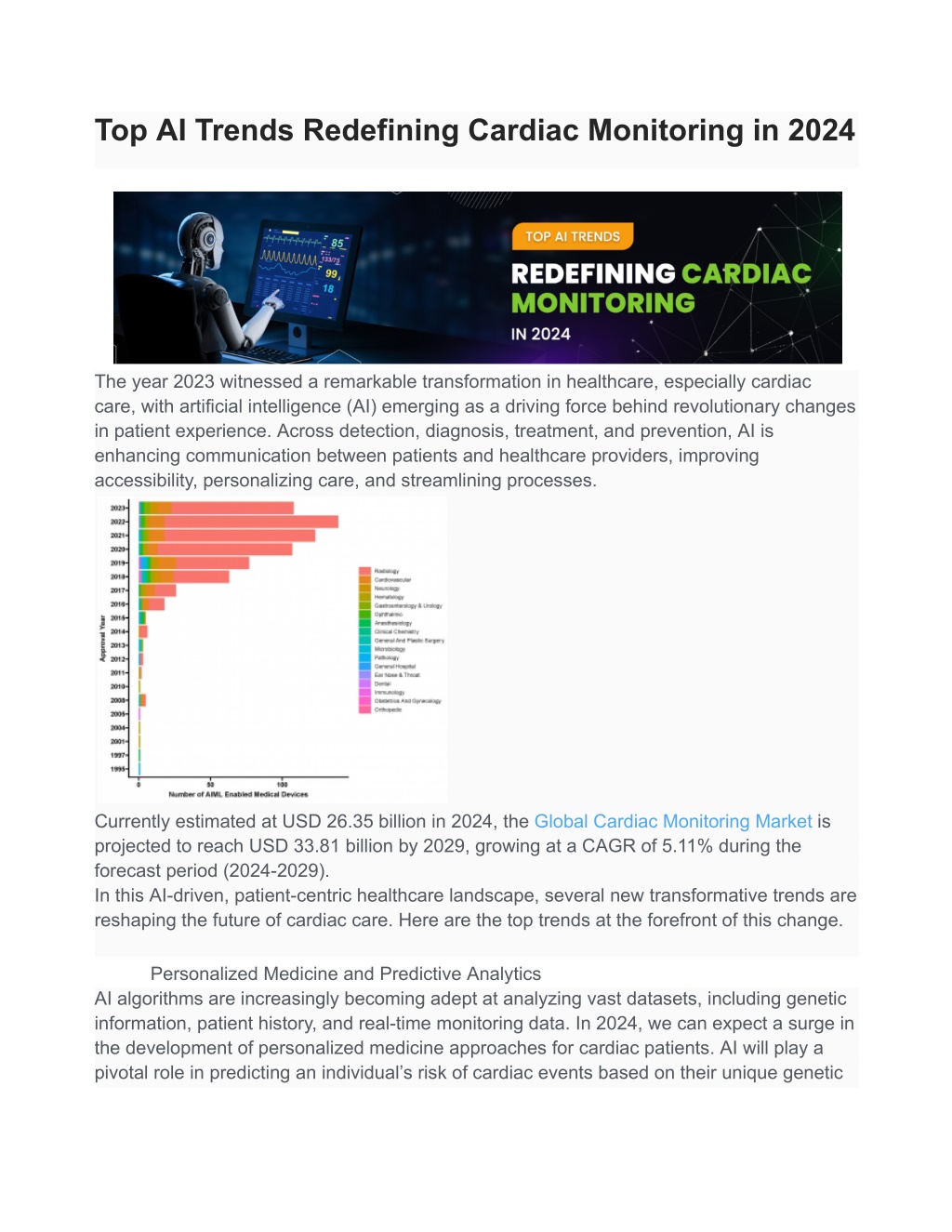 top ai trends redefining cardiac monitoring l.w