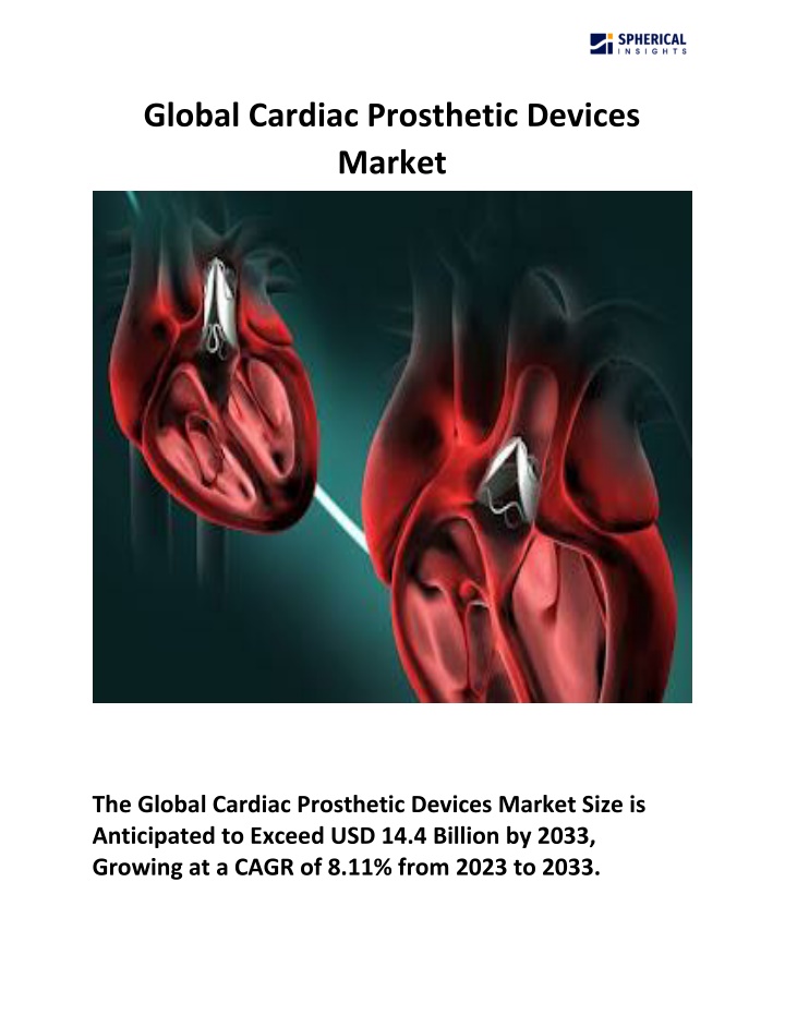global cardiac prosthetic devices market n.w