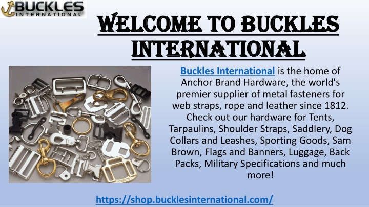 Steel Carabiner & Industrial Hooks at Buckles International