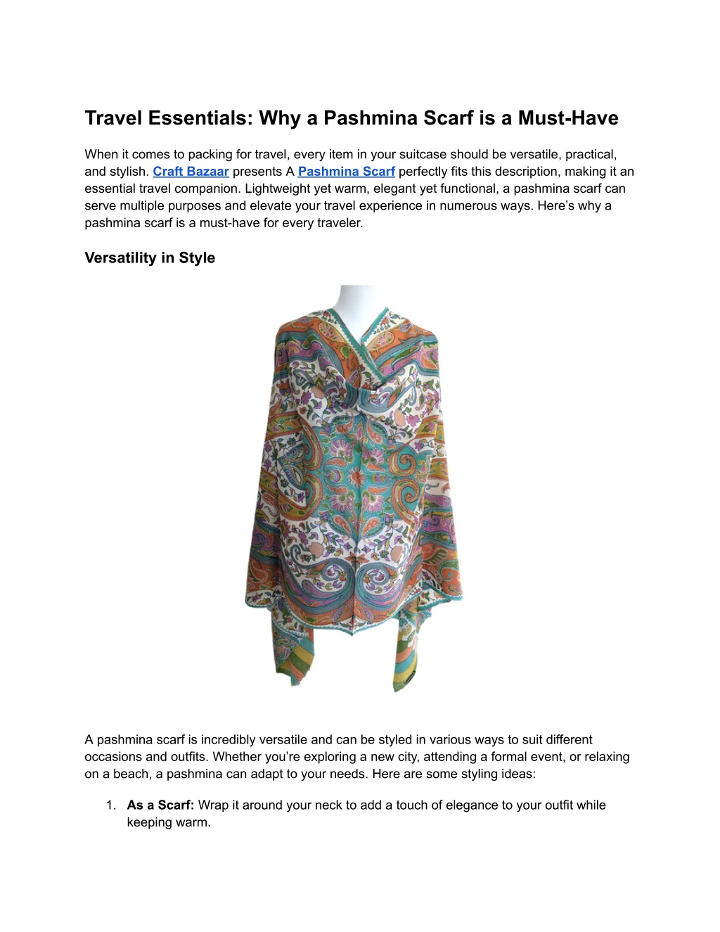 travel essentials why a pashmina scarf is a must l.w