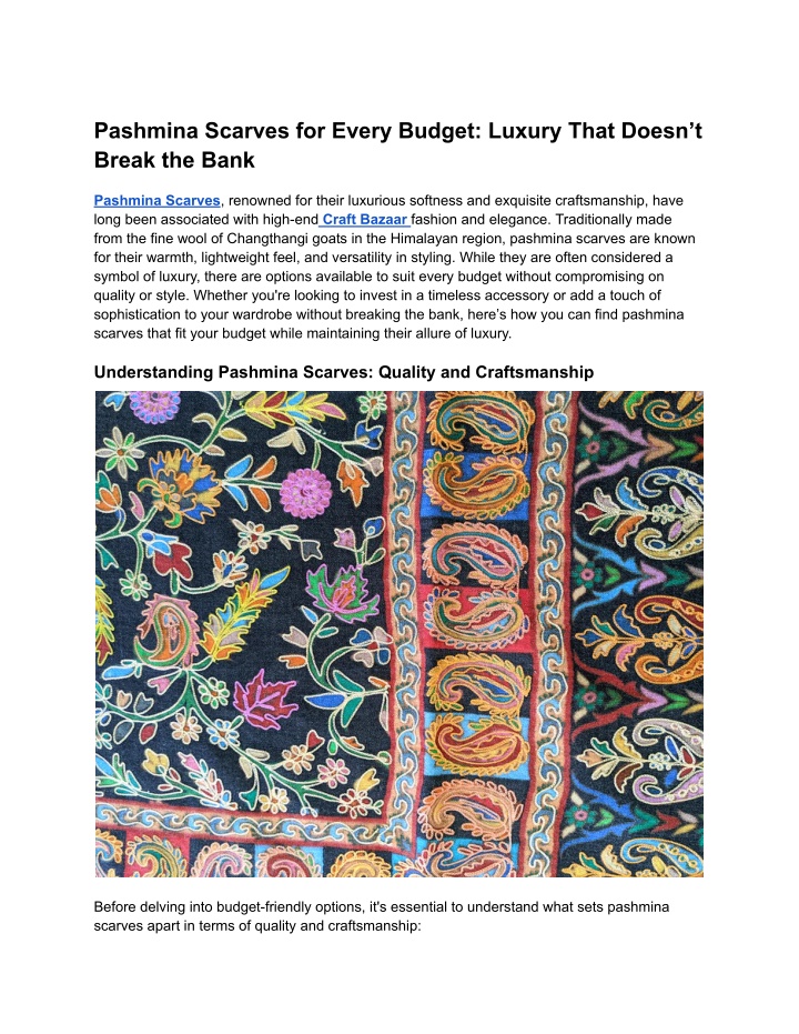 pashmina scarves for every budget luxury that n.w