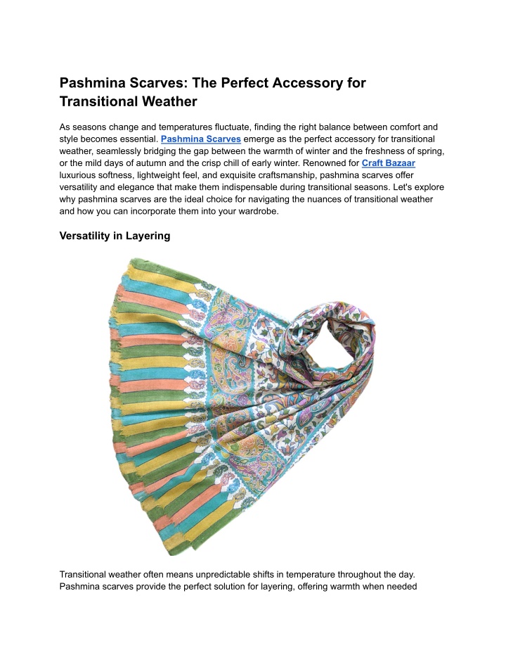 pashmina scarves the perfect accessory n.w
