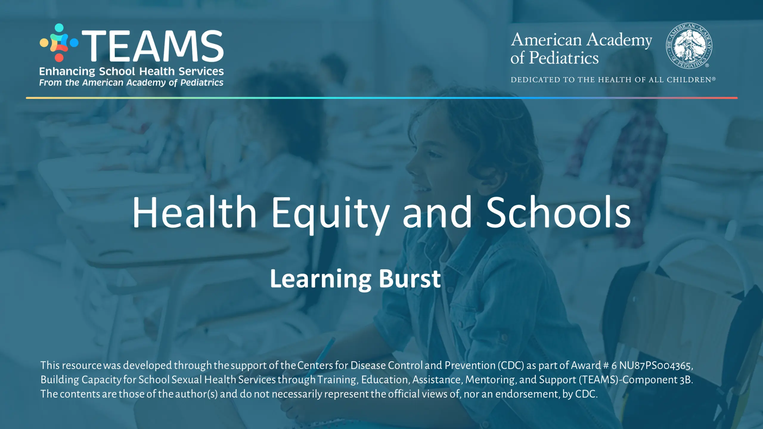 Health Equity and Schools