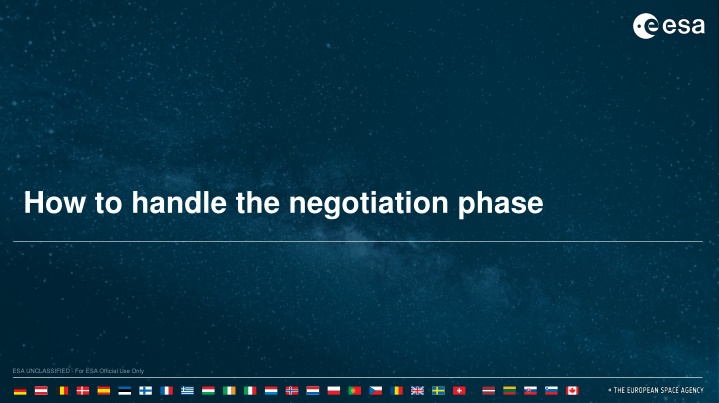 Effective Strategies for Negotiation Success in ESA Proposals