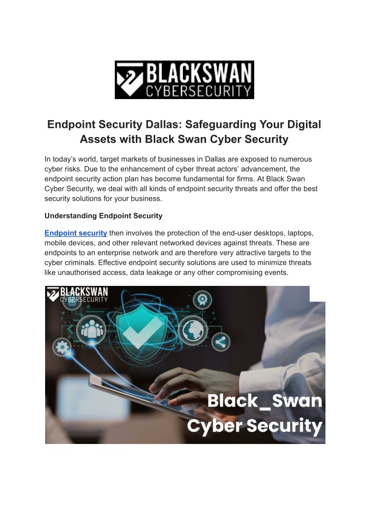endpoint security dallas safeguarding your n.w