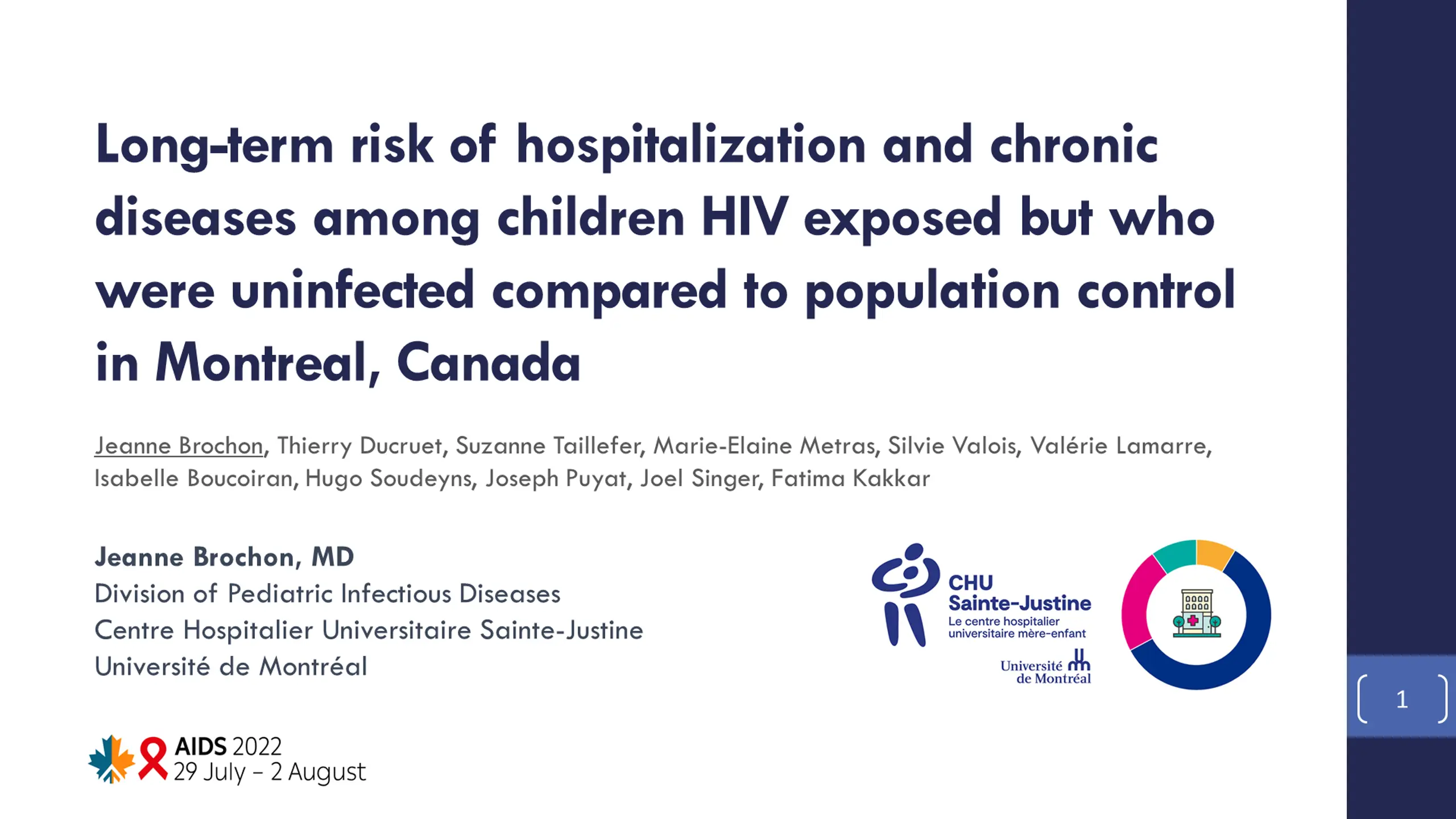 Long-term Health Risks Among Children HIV-Exposed