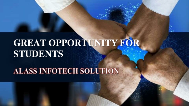 Empowering Students with Career Development Opportunities at ALASS Infotech Solution