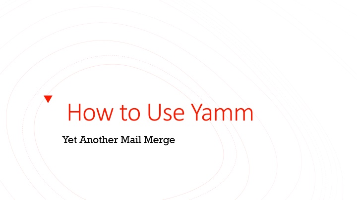 Effortless Email Personalization with YAMM