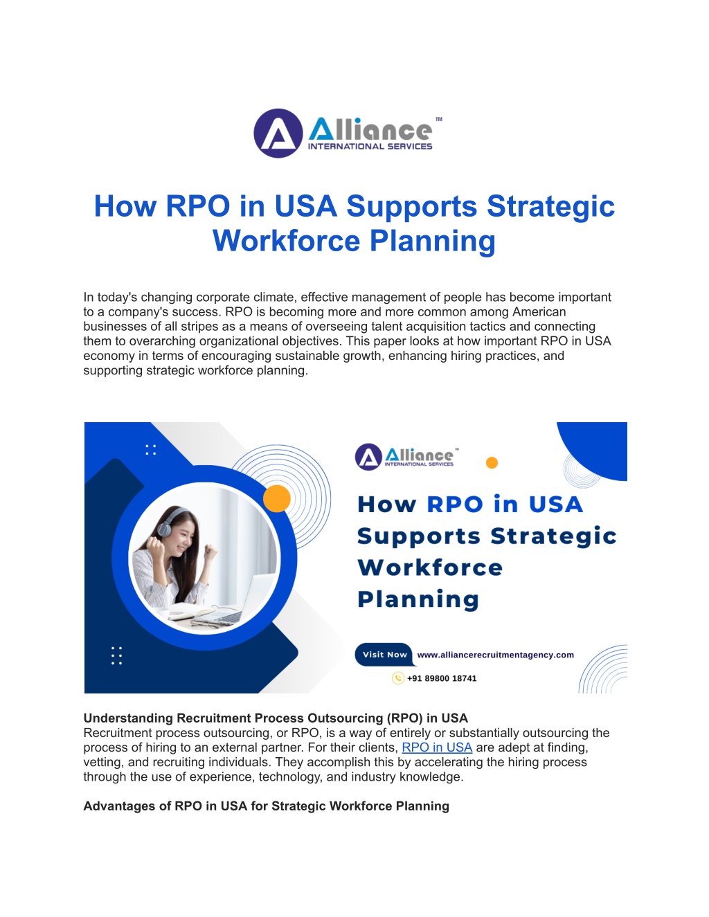 how rpo in usa supports strategic workforce l.w