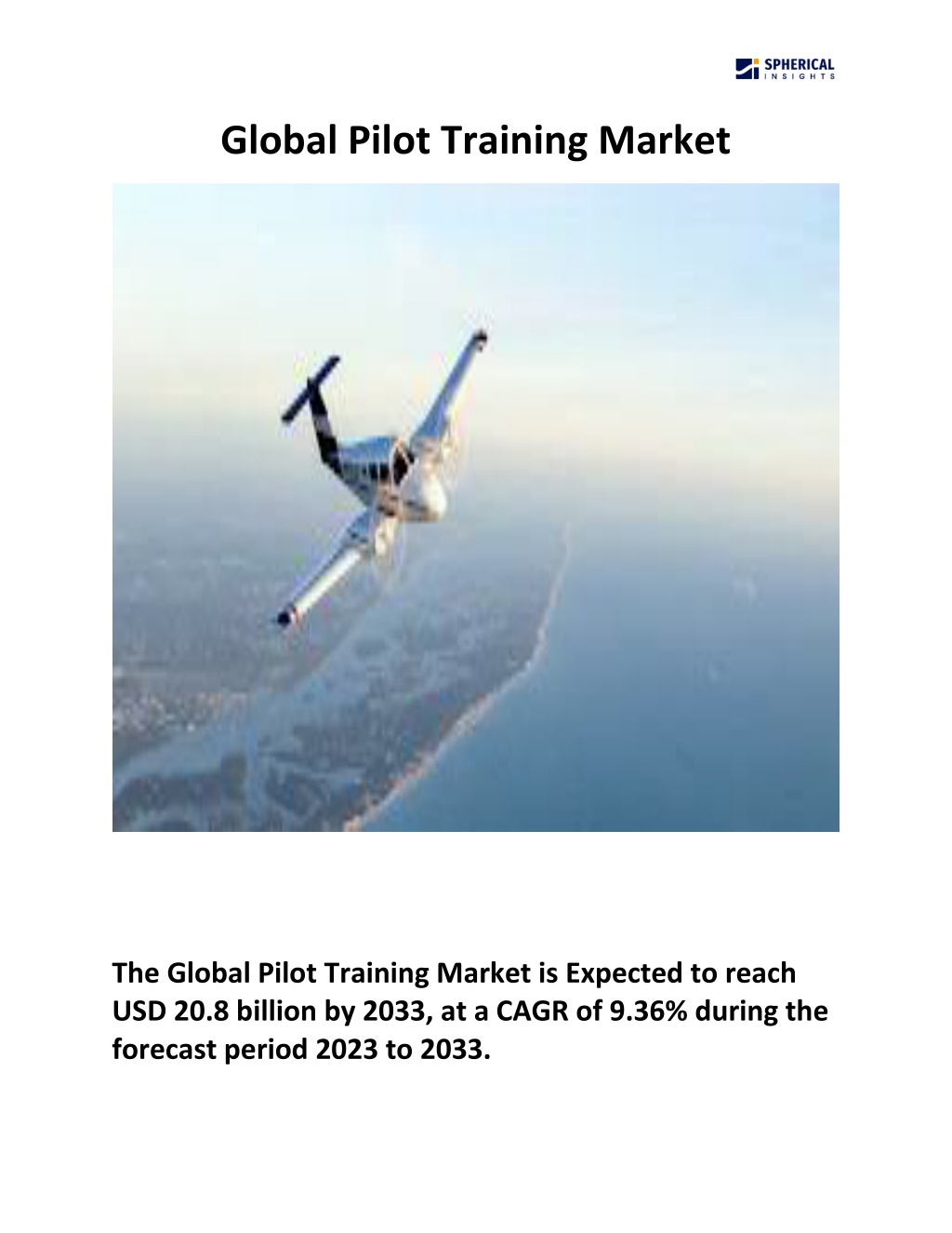 global pilot training market l.w