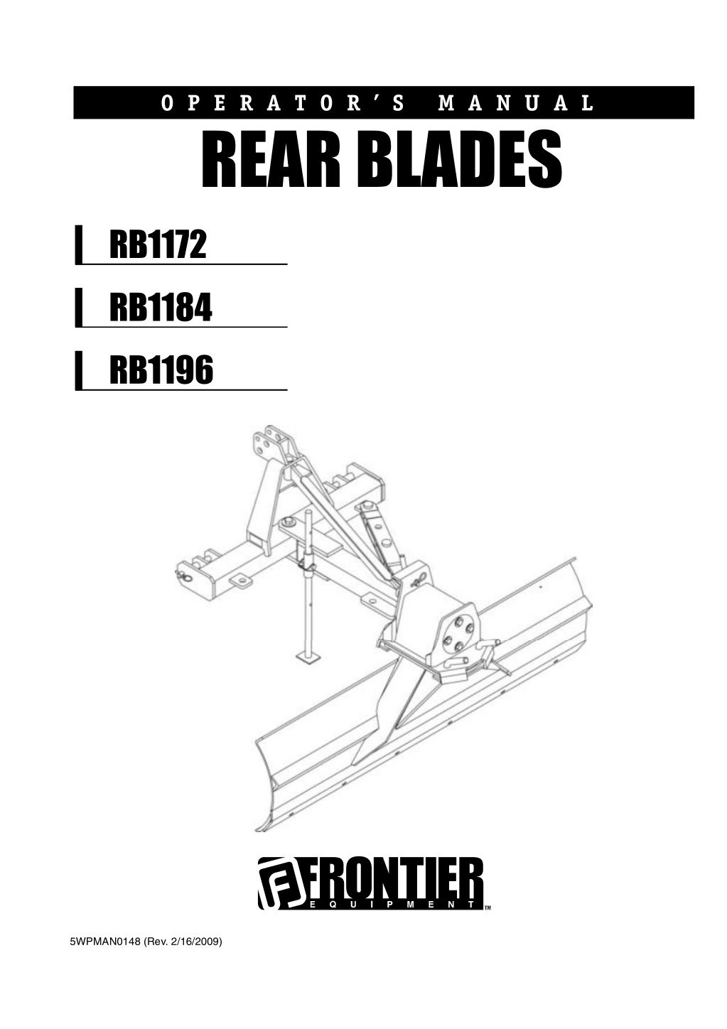 rear blades l.w