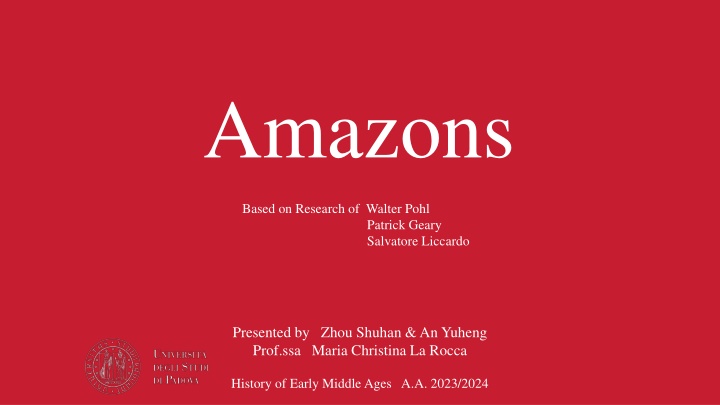 Myth of the Amazons: A Journey through Ancient Epics