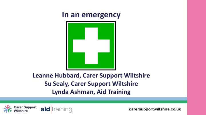 Carer Emergency Plan Guide