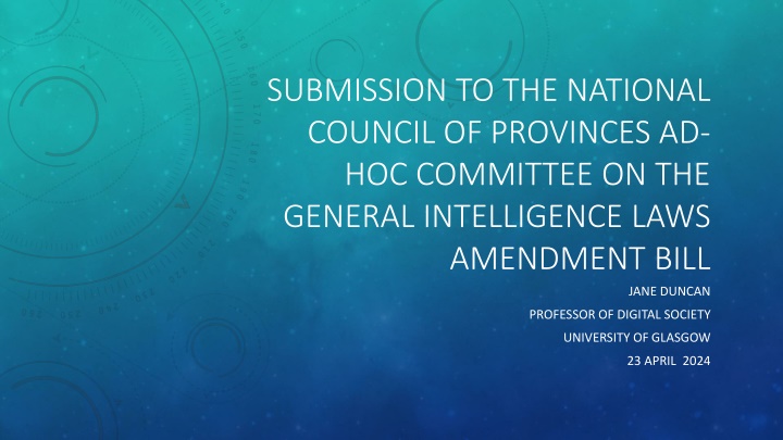 Reforming Intelligence Laws for Effective Oversight and Accountability