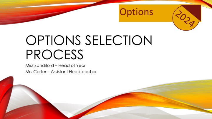 Key Stage 4 Options at St. Peter and St. Paul Catholic Academy