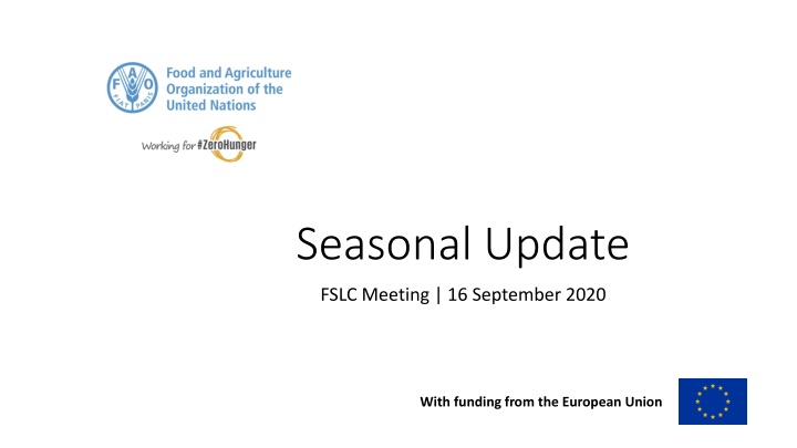 Seasonal Update and Forecast: Weather Trends and Recommendations for September 2020