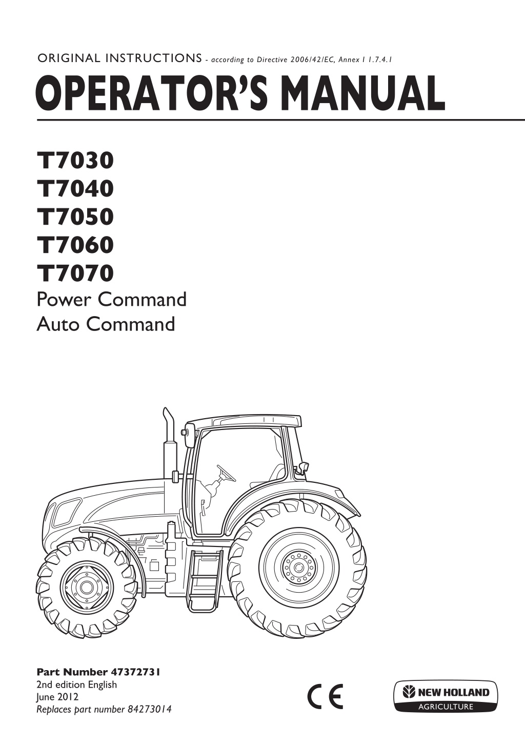 original instructions according to directive 2006 l.w