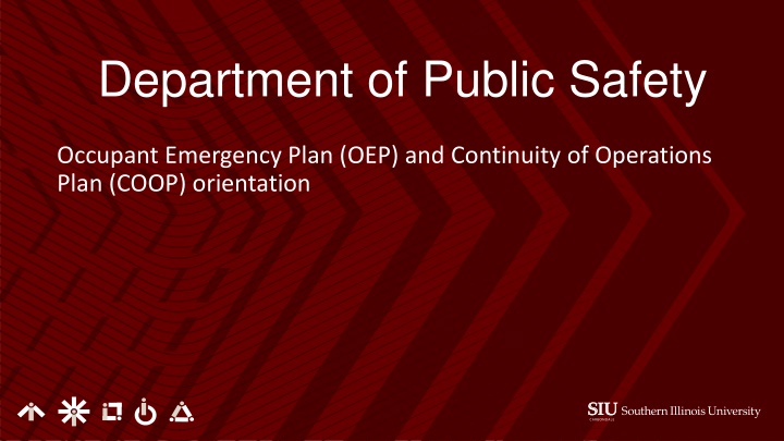 Comprehensive Guidelines for Department of Public Safety Occupant Emergency Plan (OEP) and Continuity of Operations Plan (COOP)