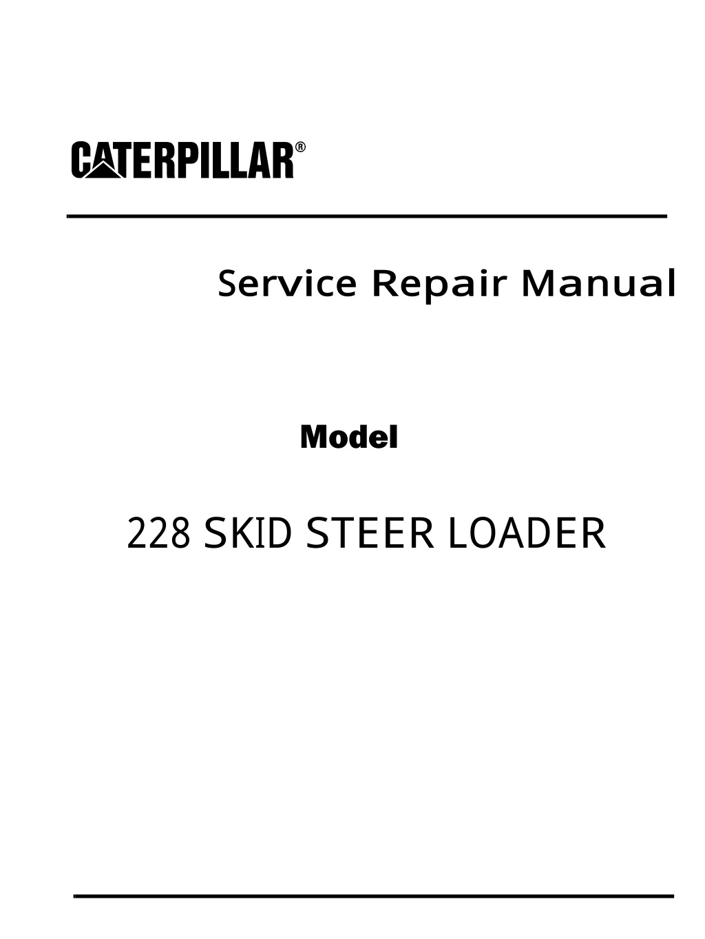 service repair manual l.w