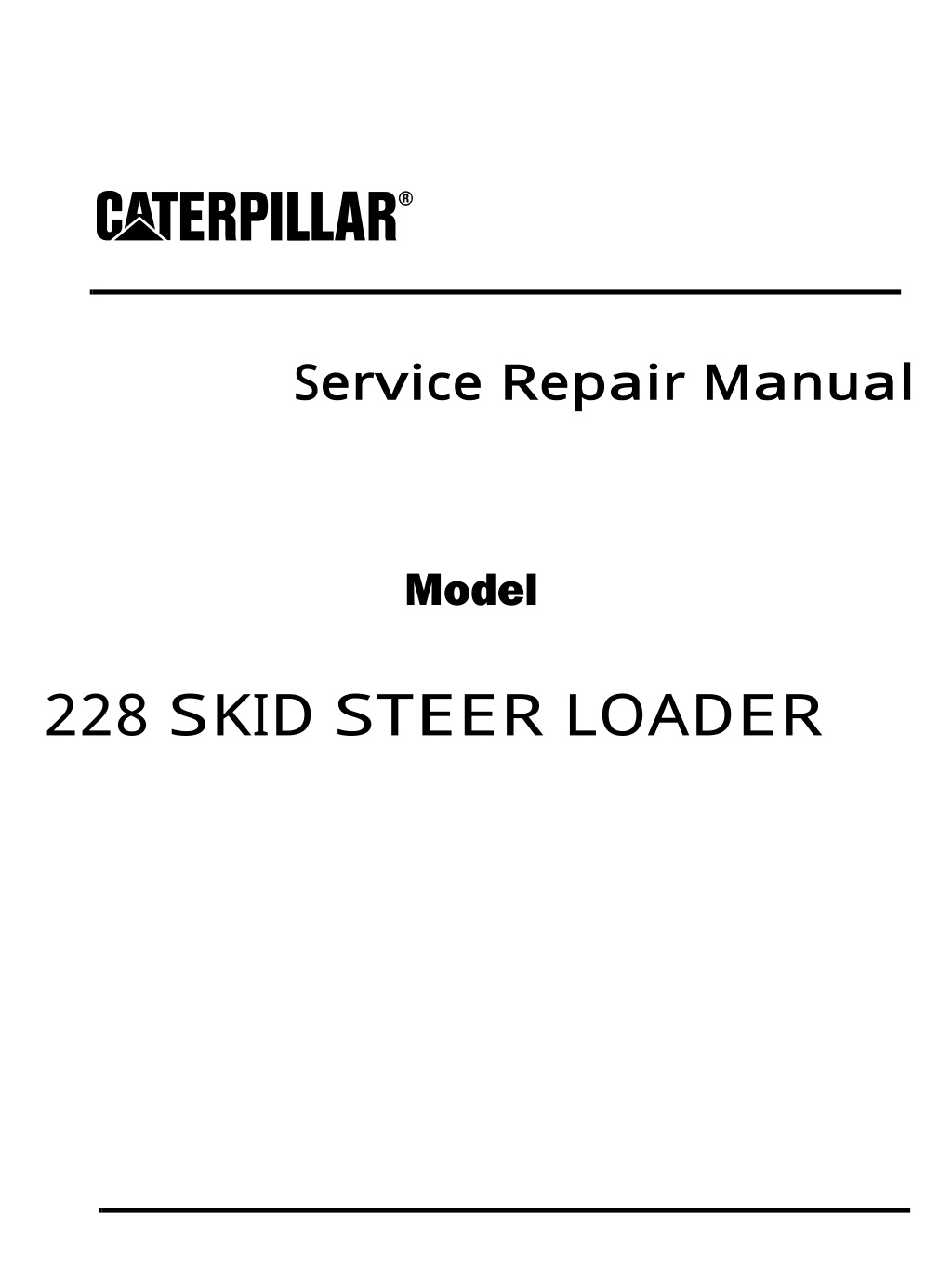 service repair manual l.w