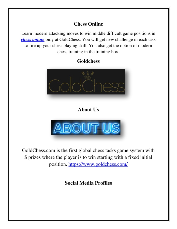 chess online n.w