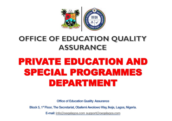Department of Education Quality Assurance - Overview and Functions