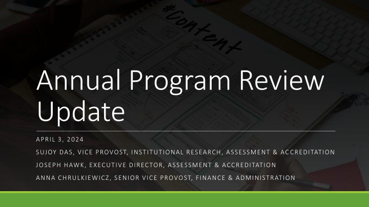 Enhancing Program Performance through Strategic Metrics Review