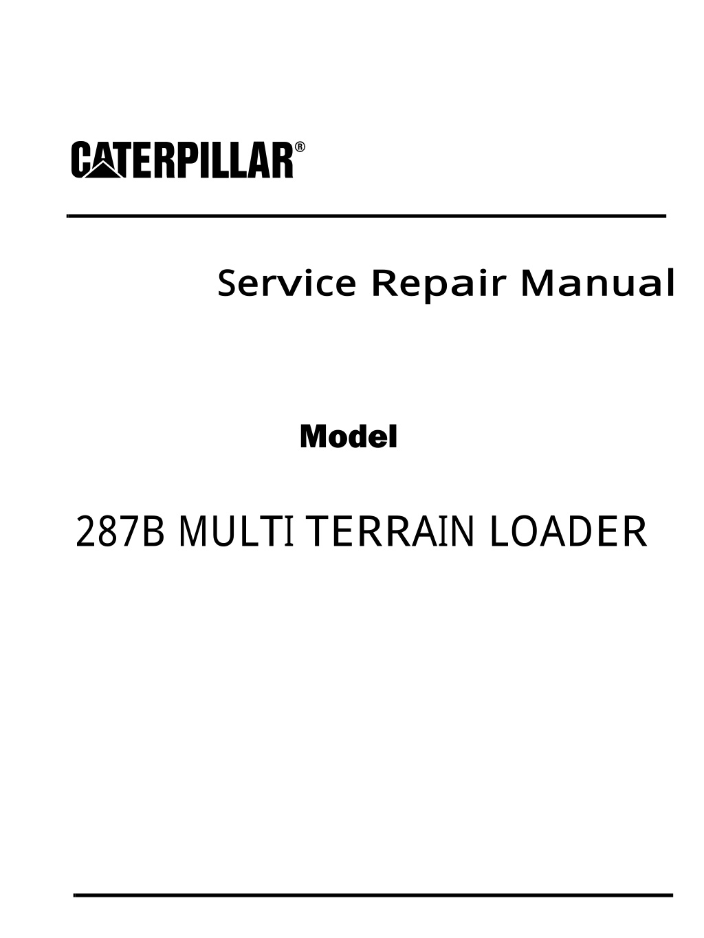 service repair manual l.w