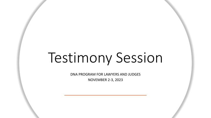 Expert Testimony Guidelines for Lawyers and Judges