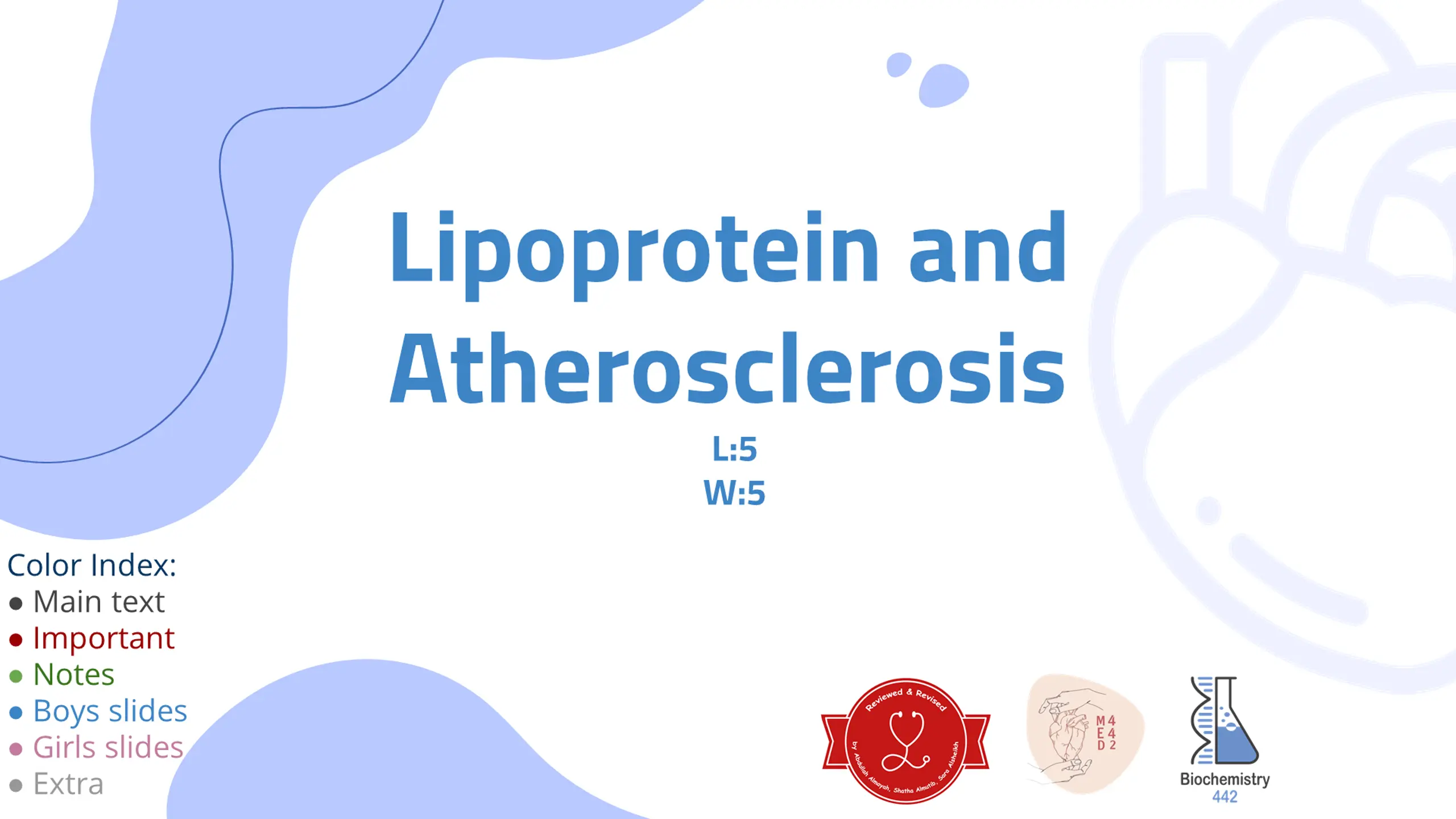 Lipoprotein and Atherosclerosis