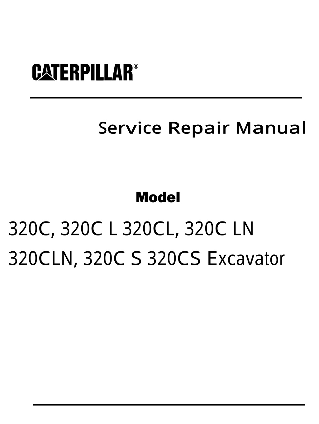 service repair manual l.w