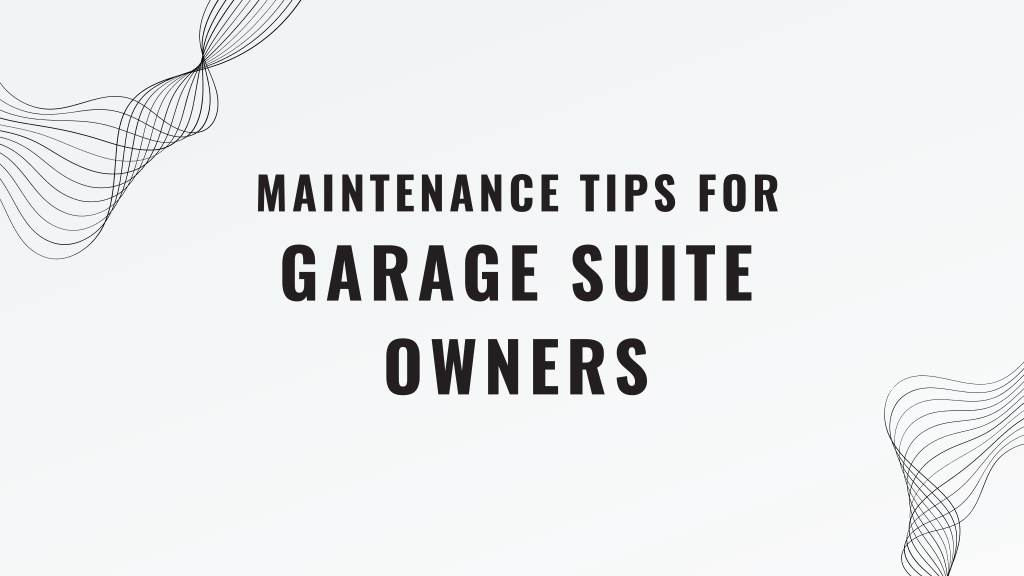 maintenance tips for l.w