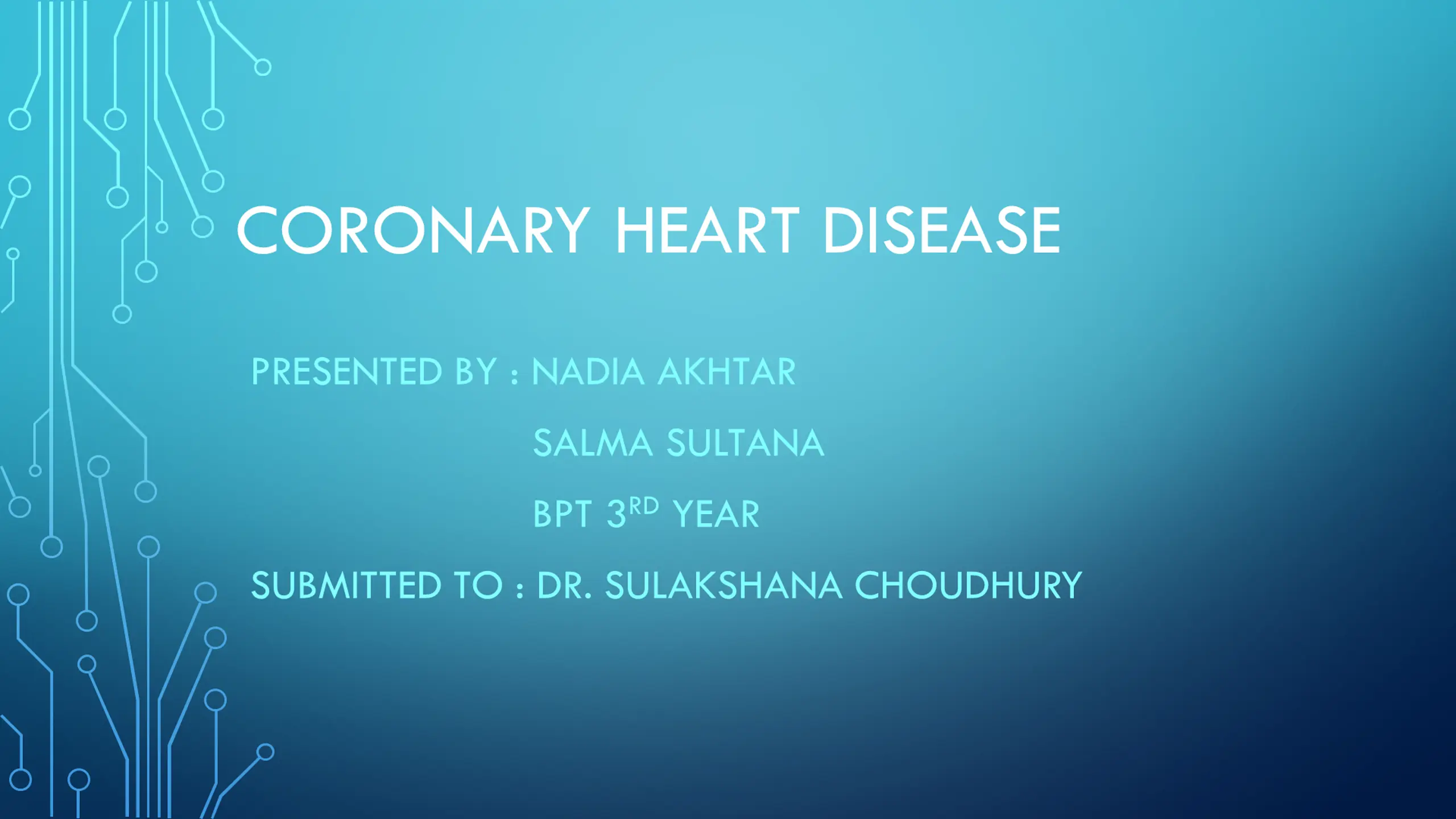 Coronary Heart Disease