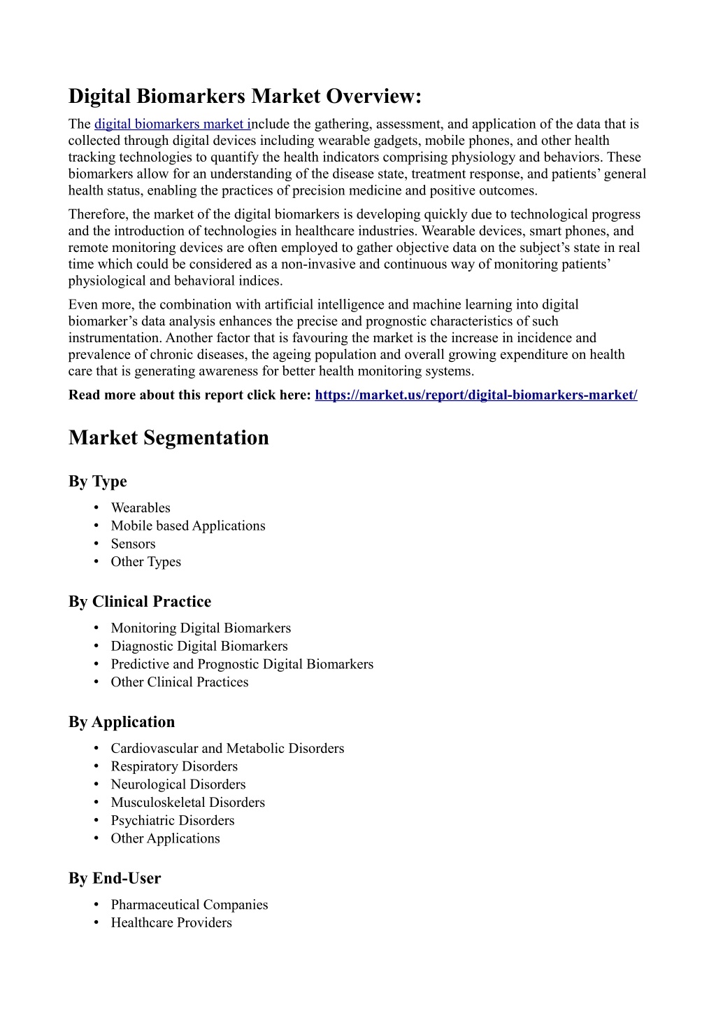 digital biomarkers market overview l.w