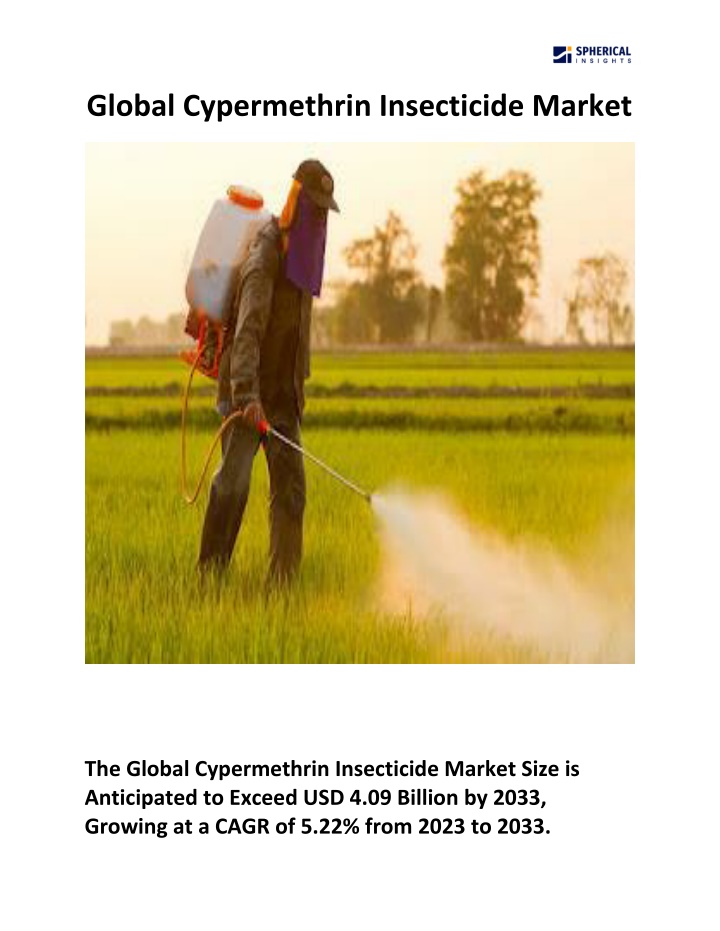 global cypermethrin insecticide market n.w