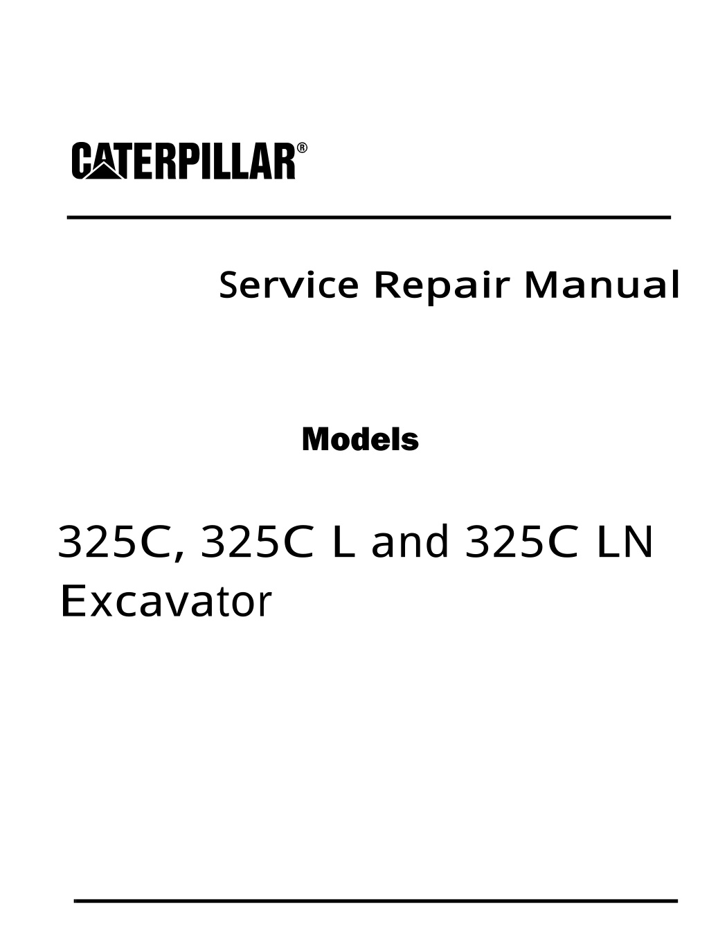 service repair manual l.w