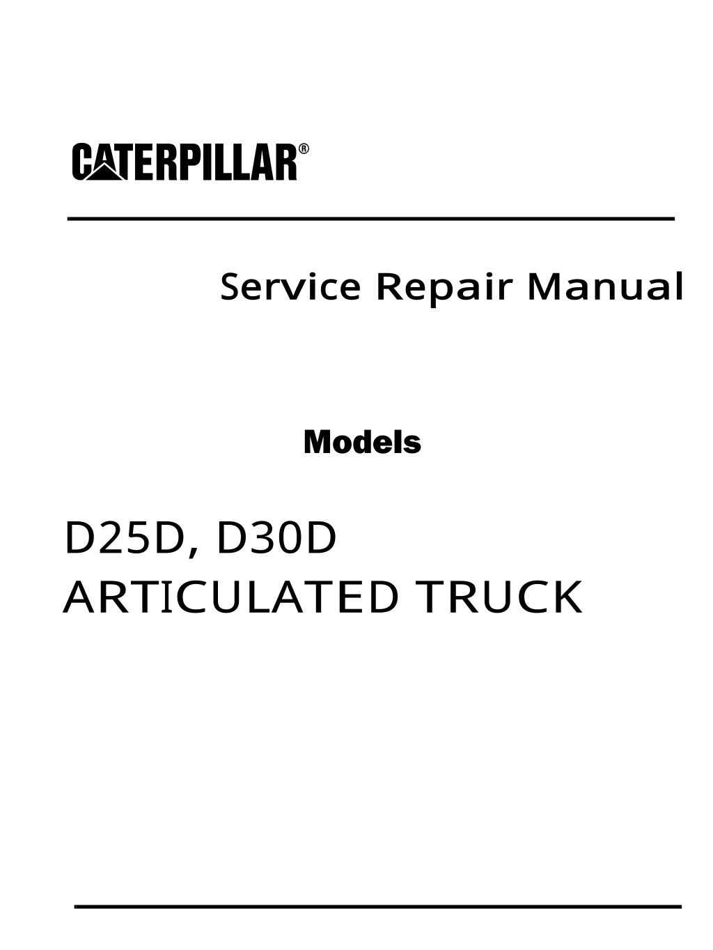 service repair manual l.w