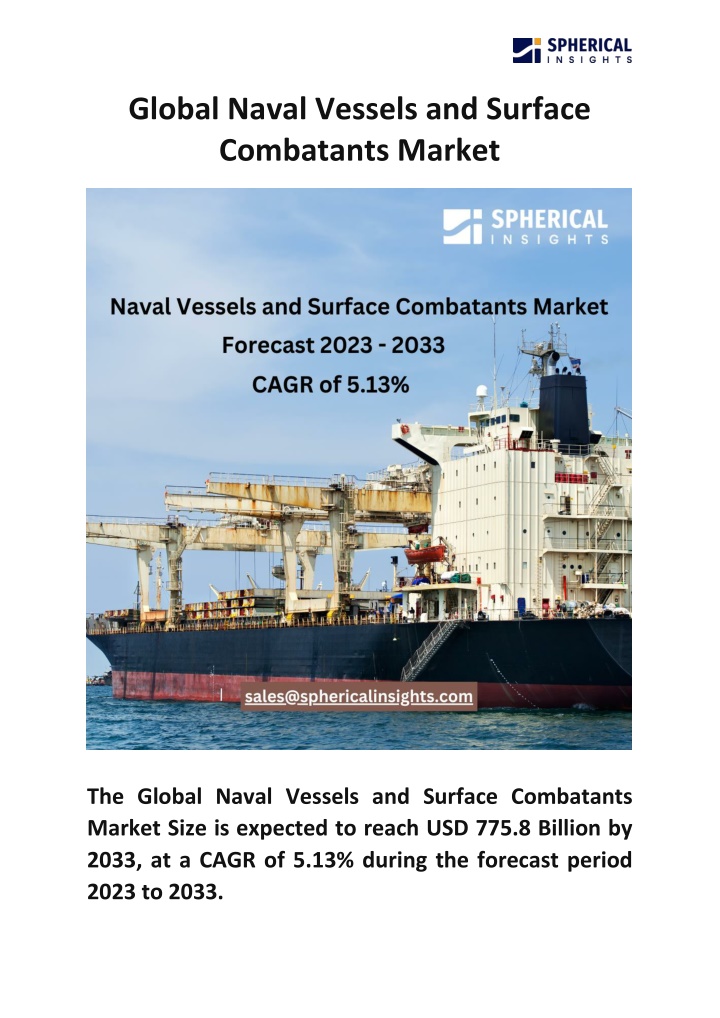 global naval vessels and surface combatants market n.w