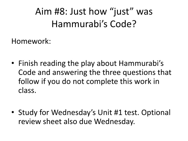 Hammurabi's Code: Rich vs. Poor, Men vs. Women, and Biases