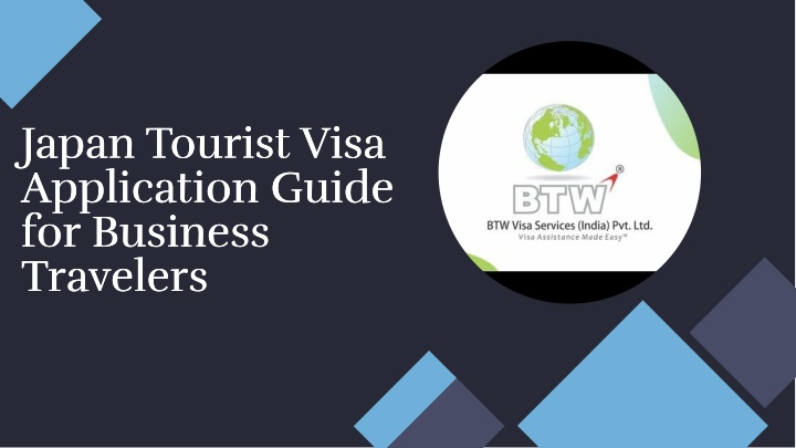 japan tourist visa application guide for business n.w