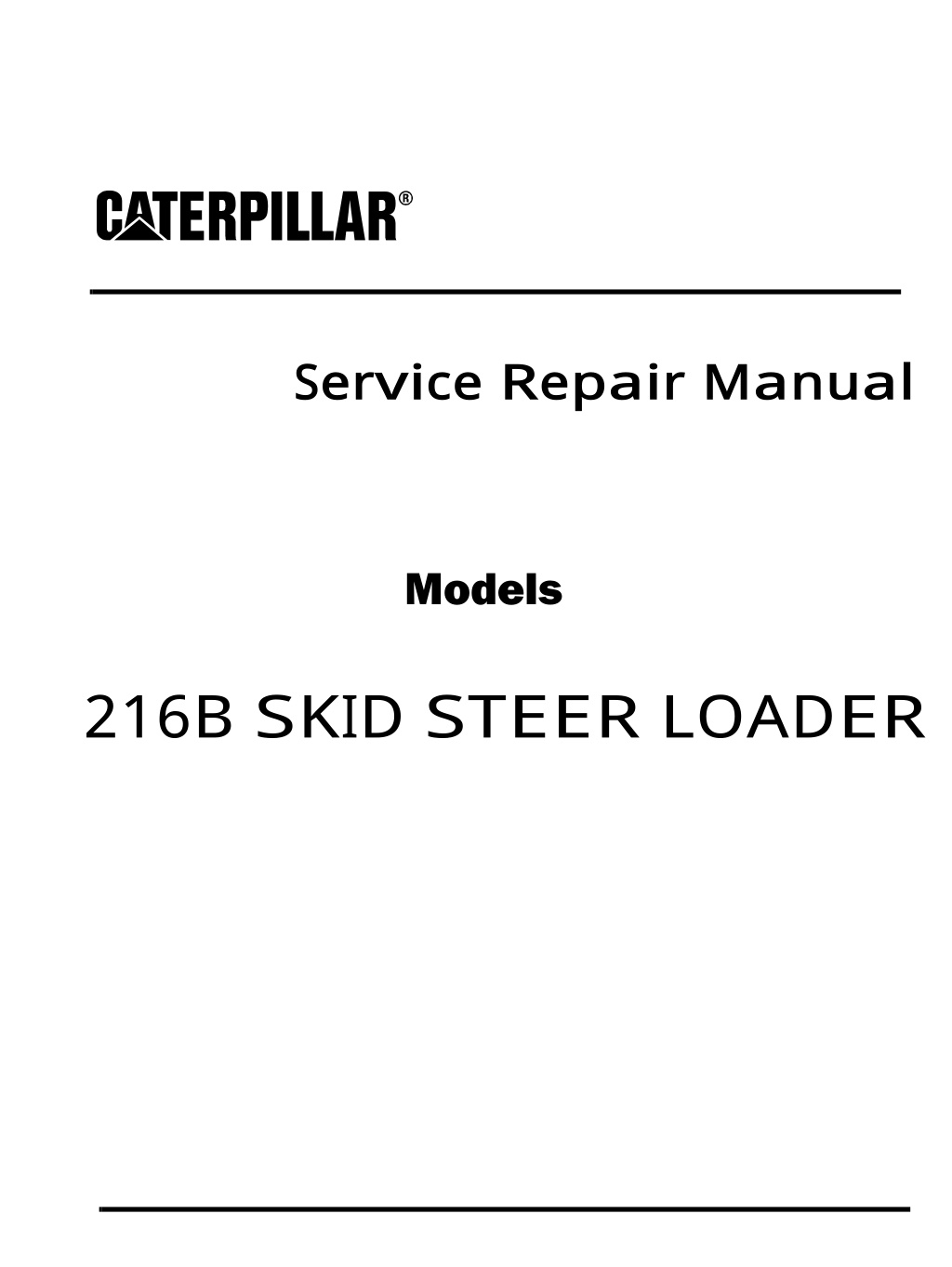 service repair manual l.w