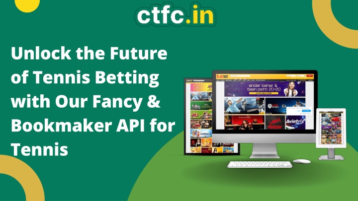 Fancy & Bookmaker API for Tennis