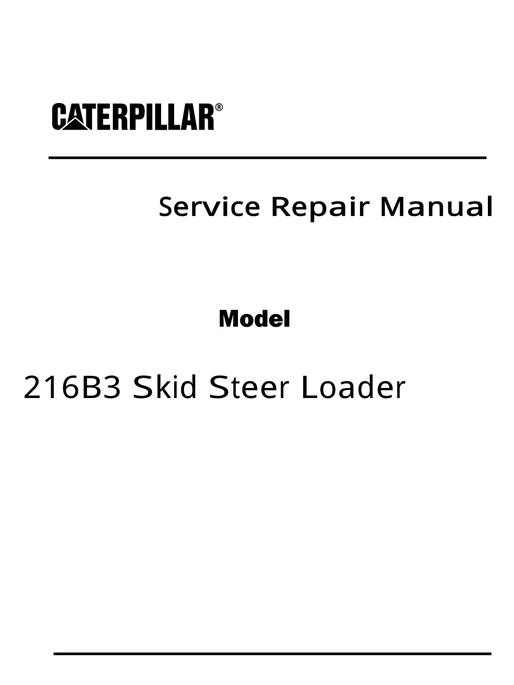 service repair manual l.w