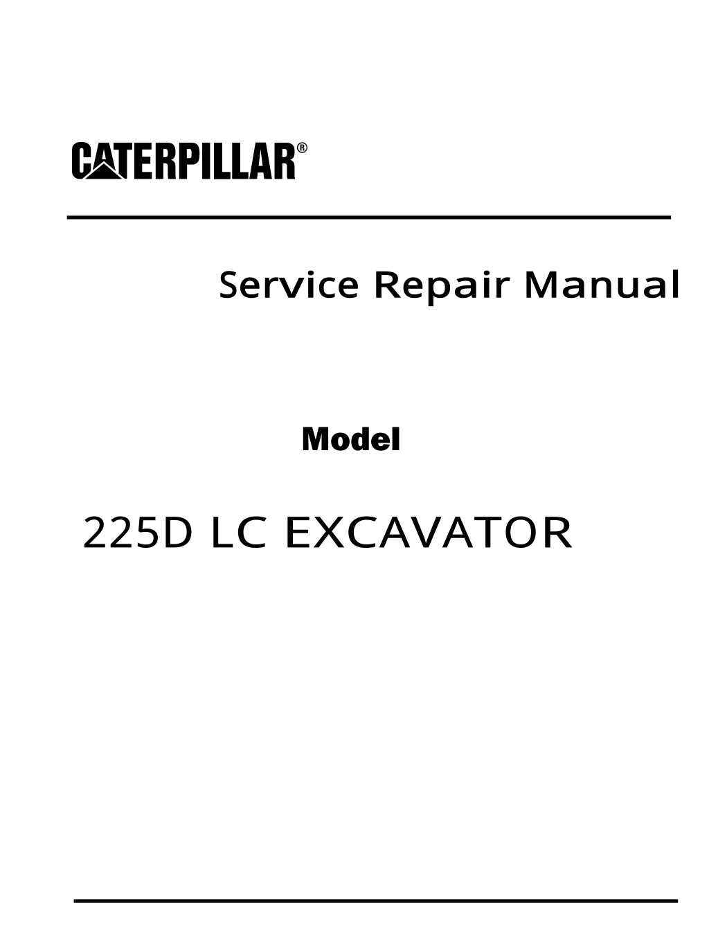 service repair manual l.w